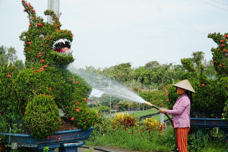 ຊຸມວັນໃກ້ຈະຮອດບຸນເຕັດຢູ່ໝູ່ບ້ານດອກໄມ້ຊາແດັກ