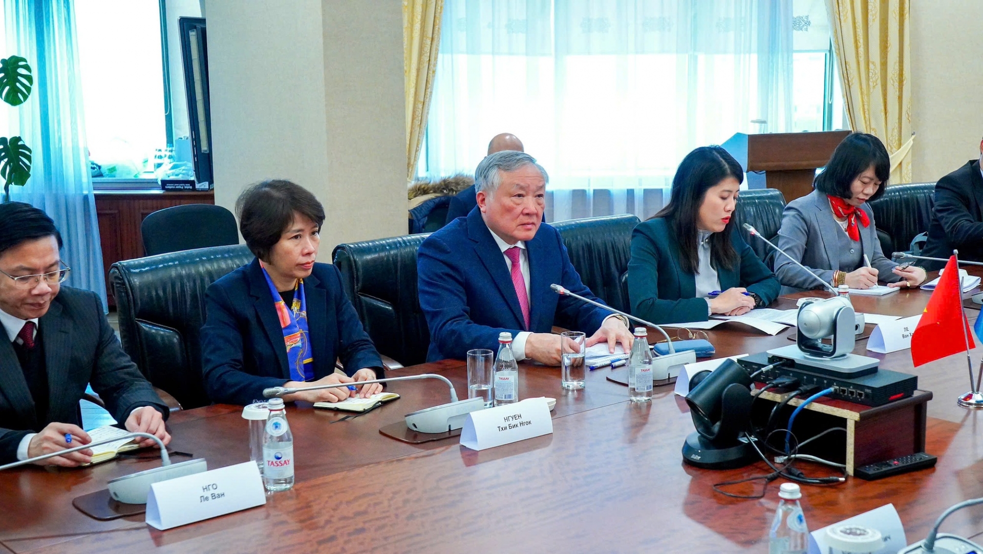 ກາຊັກສະຖານພ້ອມແລ້ວທີ່ຈະຊຸກຍູ້ການຮ່ວມມື ແລະ ການເຊື່ອມຕໍ່ກັບຫວຽດນາມໃນການພັດທະນາສູນກາງການເງິນສາກົນ