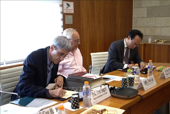 ຊຸກຍູ້ການຮ່ວມມືດ້ານການສຶກສາ, ວິທະຍາສາດ ແລະ ເຕັກໂນໂລຢີ ລະຫວ່າງຫວຽດນາມ ແລະ ອິດສະລາແອນ