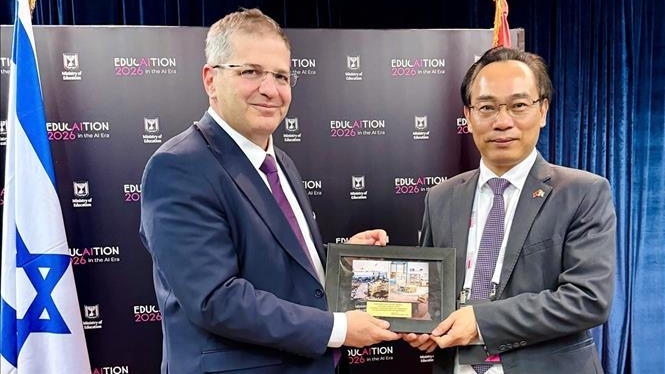 ຊຸກຍູ້ການຮ່ວມມືດ້ານການສຶກສາ, ວິທະຍາສາດ ແລະ ເຕັກໂນໂລຢີ ລະຫວ່າງຫວຽດນາມ ແລະ ອິດສະລາແອນ