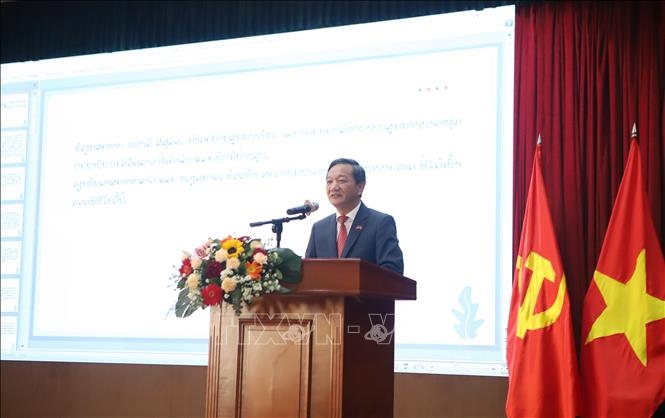 ຊາວໜຸ່ມຫວຽດນາມ ແລະ ລາວ ຄຽງບ່າຄຽງໄຫຼ່ກັນເພື່ອຮັກສາ ແລະ ພັດທະນາສາຍພົວພັນພິເສດ ຊາວໜຸ່ມຫວຽດນາມ ແລະ ລາວ ຄຽງບ່າຄຽງໄຫຼ່ກັນເພື່ອຮັກສາ ແລະ ພັດທະນາສາຍພົວພັນພິເສດ