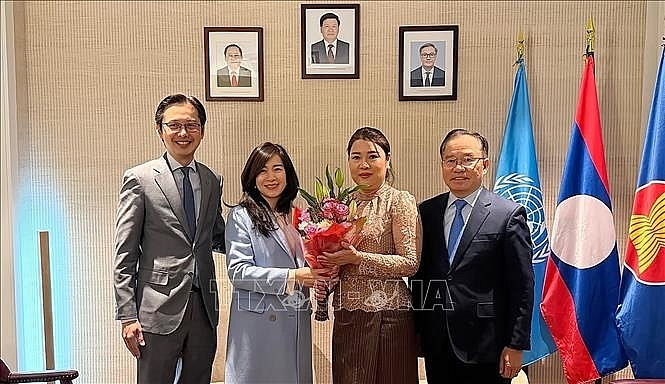 ຄະນະປະຈຳ ຫວຽດນາມ ປະຈຳ ສປຊ ຈັດຕັ້ງພິທີສະເຫຼີມສະຫຼອງບຸນປີໃໝ່ປະຈຳຊາດຂອງ ລາວ ແລະ ກຳປູເຈຍ ຄະນະປະຈຳ ຫວຽດນາມ ປະຈຳ ສປຊ ຈັດຕັ້ງພິທີສະເຫຼີມສະຫຼອງບຸນປີໃໝ່ປະຈຳຊາດຂອງ ລາວ ແລະ ກຳປູເຈຍ