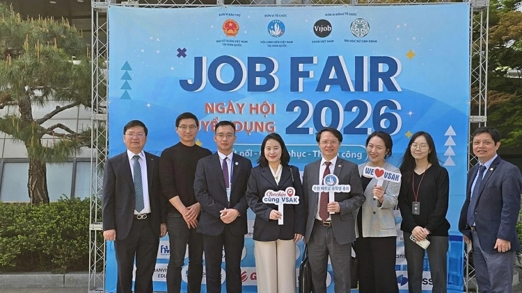 ສະຖານທູດຫວຽດນາມ ປະຈຳ ສ.ເກົາຫຼີ ຊຸກຍູ້ການເຊື່ອມຕໍ່ແຫຼ່ງຊັບພະຍາກອນມະນຸດ ຫວຽດນາມ-ສ.ເກົາຫຼີ