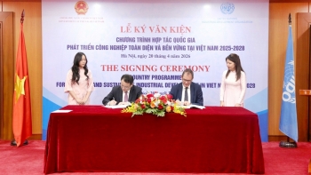 ຫວຽດນາມ ແລະ UNIDO ເຊັນສັນຍາໂຄງການຮ່ວມມືລະດັບຊາດເພື່ອຊຸກຍູ້ອຸດສາຫະກຳສີຂຽວ