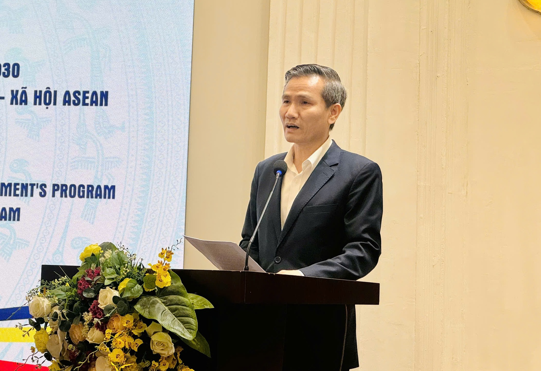 ຮີບຮ້ອນເຮັດໃຫ້ແຜນການຍຸດທະສາດປະຊາຄົມວັດທະນະທຳ - ສັງຄົມ ອາຊຽນ ຢູ່ ຫວຽດນາມ ປະກົດຜົນເປັນຈິງ