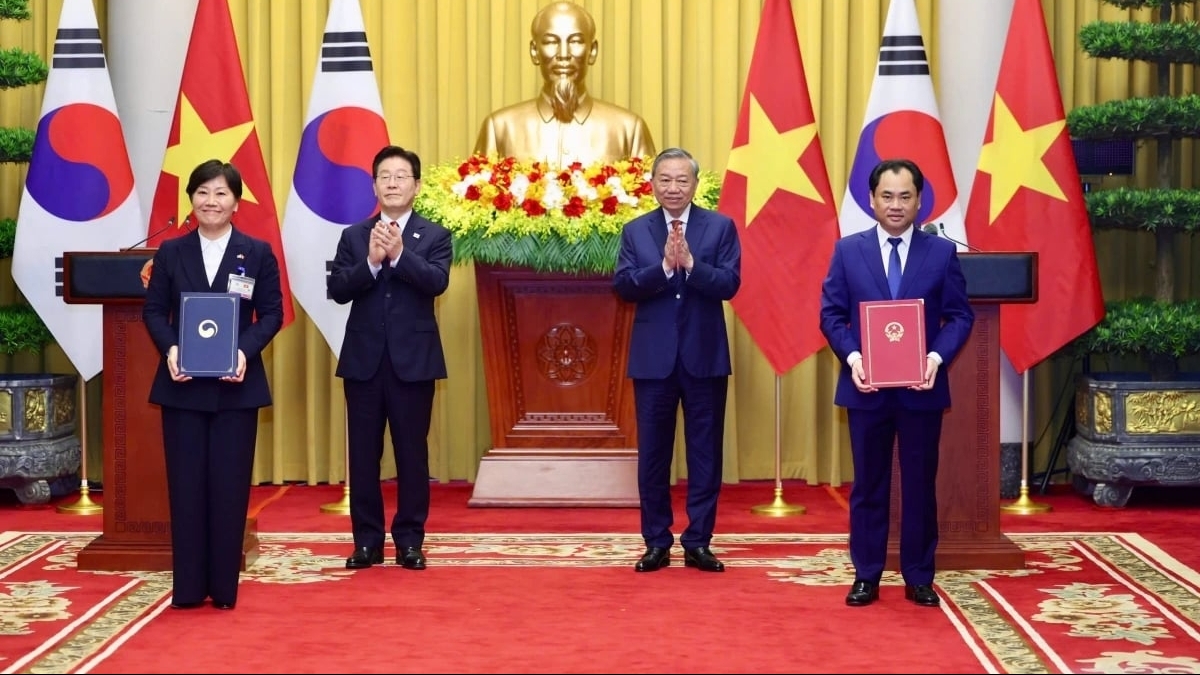 ຫວຽດນາມ (VietNam) - ສ.ເກົາຫຼີ ມຸ່ງໄປສູ່ເປົ້າໝາຍມູນຄ່າການຄ້າສອງຝ່າຍ 150 ຕື້ USD