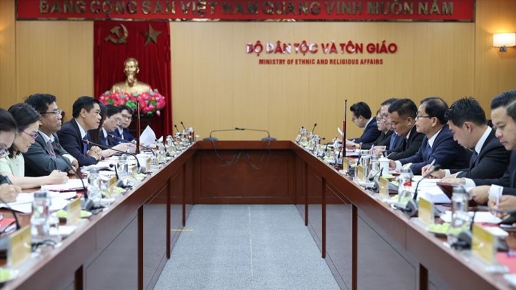 ເພີ່ມທະວີການຮ່ວມມື ຫວຽດນາມ (VietNam) - ລາວ (Laos) ໃນວຽກງານຊົນເຜົ່າ ແລະ ສາສະໜາ