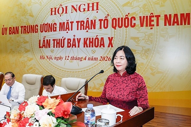 ກອງປະຊຸມຄັ້ງທີ 7 ຄະນະກຳມະການສູນກາງແນວໂຮມປະເທດຊາດ ຫວຽດນາມ ສະໄໝທີ X: ເປັນເອກະພາບດ້ານເນື້ອໃນກອງປະຊຸມໃຫຍ່ ຄັ້ງທີ XI, ຕົກລົງເຫັນດີແຕ່ງຕັ້ງຮອງປະທານ 3 ທ່ານ