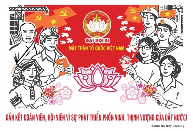 ລະດົມຄຳເຫັນຈາກປະຊາຊົນ ເຂົ້າໃນຮ່າງບົດລາຍງານການເມືອງ ທີ່ຈະສະເໜີຕໍ່ກອງປະຊຸມໃຫຍ່ຜູ້ແທນທົ່ວປະເທດ ແນວໂຮມປະເທດຊາດ ຫວຽດນາມ ຄັ້ງທີ XI