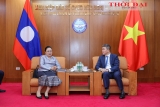 ສະຫະພັນ​ບັນດາ​ອົງການ​ມິດຕະພາບ​ຫວຽດນາມ ​ແລະ ສະຖານທູດ​ລາວ ປະຈຳ​ຫວຽດນາມ ​ໄດ້​ປຶກສາ​ຫາລື​ກ່ຽວ​ກັບ​ກົນ​ໄກ​ປະສານ​ງານ​ເພື່ອ​ຊຸກຍູ້​ການ​ພົວພັນ​ມິດຕະພາບ​ກັບ​ປະຊາຊົນ.