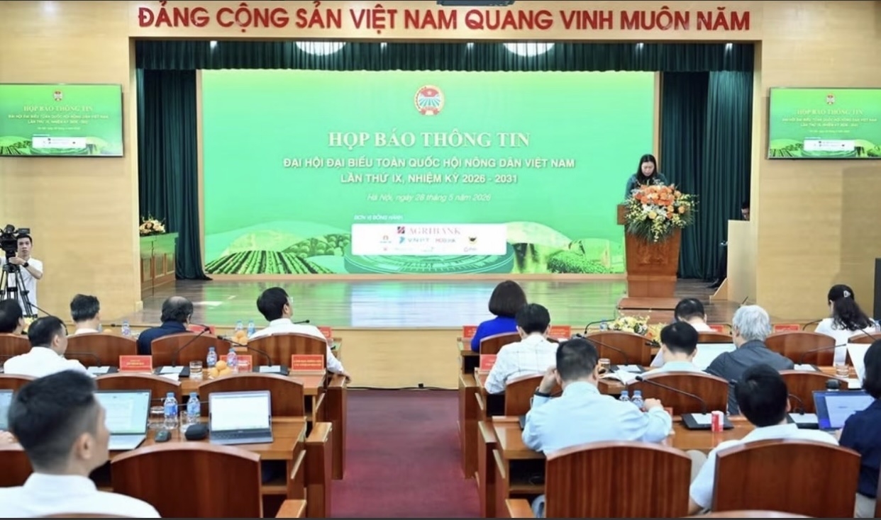 ກອງປະຊຸມໃຫຍ່ຜູ້ແທນທົ່ວປະເທດ ສະມາຄົມຊາວນາຫວຽດນາມ ຄັ້ງທີ IX ຈະດຳເນີນຂຶ້ນໃນລະຫວ່າງວັນທີ 7-8/6