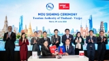 Vietjet ແລະ ການທ່ອງທ່ຽວແຫ່ງປະເທດໄທ ຮ່ວມມືກັນໂຄສະນາການທ່ອງທ່ຽວ ມຸ່ງໜ້ານັກທ່ອງທ່ຽວທົ່ວໂລກ