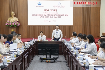 ສະຫະພັນ​ບັນດາ​ອົງການ​ມິດຕະພາບ ຫວຽດນາມ ​ແລະ ກະຊວງ​ການ​ຕ່າງປະ​ເທດ ຫວຽດນາມ ປຶກສາ​ຫາລື​ກ່ຽວ​ກັບ​ກົນ​ໄກ​ປະສານ​ງານ​ໃນ​ສະພາບ​ການ​ໃໝ່
