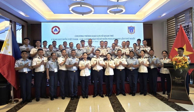 ກອງທັບເຮືອປະຕິບັດກົດໝາຍທາງທະເລຫວຽດນາມ ແລະ ກຳລັງປ້ອງກັນຊາຍຝັ່ງຟີລິບປິນ ຈັດການແລກປ່ຽນນາຍທະຫານໜຸ່ມຄັ້ງທີ I ກອງທັບເຮືອປະຕິບັດກົດໝາຍທາງທະເລຫວຽດນາມ ແລະ ກຳລັງປ້ອງກັນຊາຍຝັ່ງຟີລິບປິນ ຈັດການແລກປ່ຽນນາຍທະຫານໜຸ່ມຄັ້ງທີ I