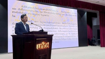 “ຝົນແດງ” ເຊື່ອມຕໍ່ຄວາມຊົງຈຳ, ເພີ່ມພູນຄູນສ້າງສາຍພົວພັນມິດຕະພາບ ຫວຽດນາມ - ລາວ