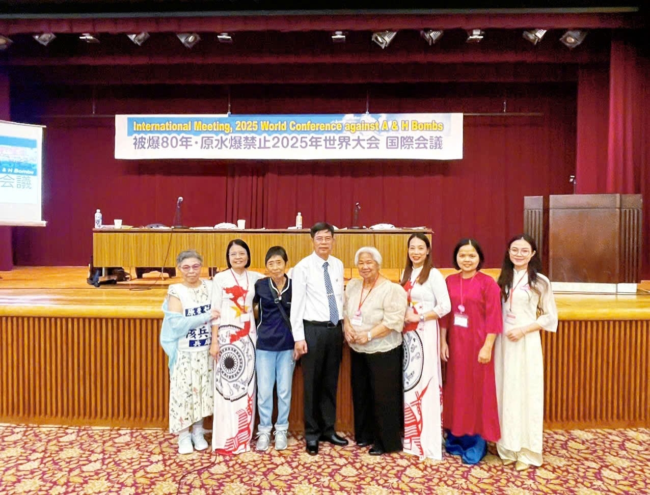 ຫວຽດນາມ ​ໄດ້​ເຜີຍ​ແຜ່​ຖະ​ແຫຼ​ງການ​ສັນຕິພາບ​ຢູ່​ກອງ​ປະຊຸມ​ໂລກ​ປີ 2025 ຕ້ານລະເບີດປະລະມານູ ​ແລະ ​ອາຍຮີໂດຣແຊນ