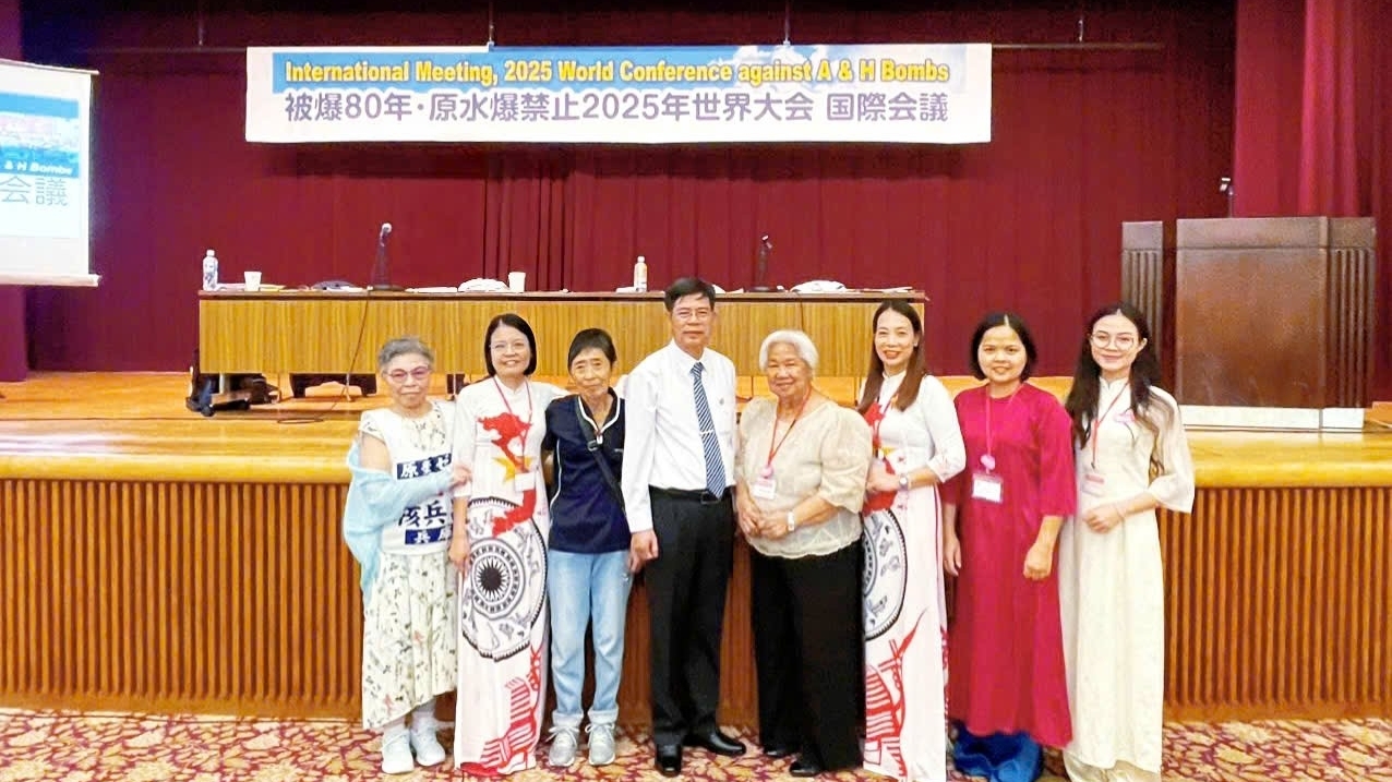 ຫວຽດນາມ ​ໄດ້​ເຜີຍ​ແຜ່​ຖະ​ແຫຼ​ງການ​ສັນຕິພາບ​ຢູ່​ກອງ​ປະຊຸມ​ໂລກ​ປີ 2025 ຕ້ານລະເບີດປະລະມານູ ​ແລະ ​ອາຍຮີໂດຣແຊນ