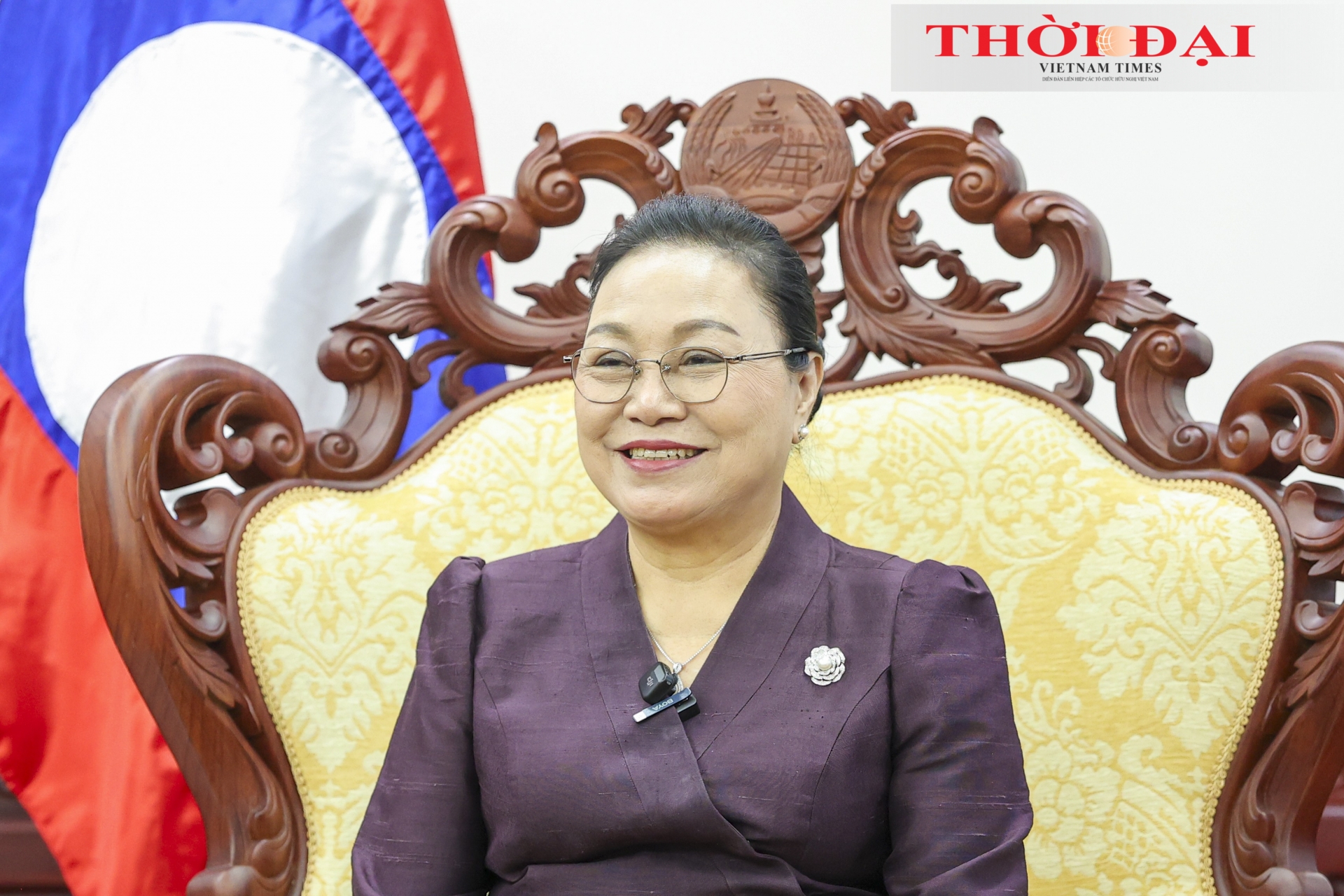 ທ່ານນາງ ​ເອກ​ອັກ​ຄະ​ລັດ​ຖະ​ທູດ​ລາວ​ ຄຳເພົາ ​ເອີນ​ທະ​ວັນ: ຫວຽດ​ນາມ​ຢືນ​ຢັນທີ່ຕັ້ງດ້ວຍຄວາມ​ຕັ້ງ​ໜ້າ​ອັນ​ແຮງ​ກ້າ ແລະ ຄວາມ​ມຸ່ງ​ມາດ​ປາດ​ຖະ​ໜາ​ທີ່​ຈະ​ລຸກ​ຂຶ້ນ..