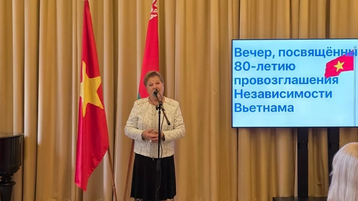 ສະເຫຼີມສະຫຼອງວັນຊາດ ຫວຽດນາມຄົບຮອບ 80 ປີ ຢູ່ນະຄອນຫຼວງ Minsk: ເບລາຣຸດ ແມ່ນເພື່ອນມິດຂອງ ຫວຽດນາມ ຕະຫຼອດໄປ