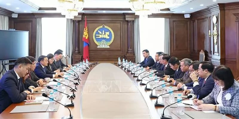 ນຳການພົວພັນ​ຮ່ວມ​ມື​ລະຫວ່າງ​ຫວຽດນາມ - ມົງ​ໂກລີ ພັດທະນາຢ່າງແທດຈິງ, ມີ​ປະສິດທິ​ຜົນ ​ແລະ ຮອບດ້ານ