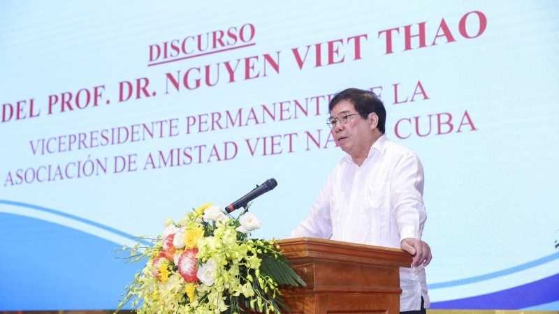 ສະມາຄົມມິດຕະພາບຫວຽດນາມ - ກູບາ ໃນການເດີນທາງອັນສະຫງ່າລາສີ ຄົບຮອບ 75 ປີຂອງສະຫະພັນບັນດາອົງການມິດຕະພາບຫວຽດນາມ