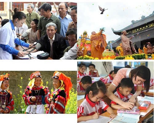 ສະຫະພັນ​ບັນດາ​ອົງການ​ມິດຕະພາບ​ຫວຽດນາມ ກັບບັນຫາ​ຮັບປະກັນ​ສິດທິ​ມະນຸດ​ຢູ່​ຫວຽດນາມ