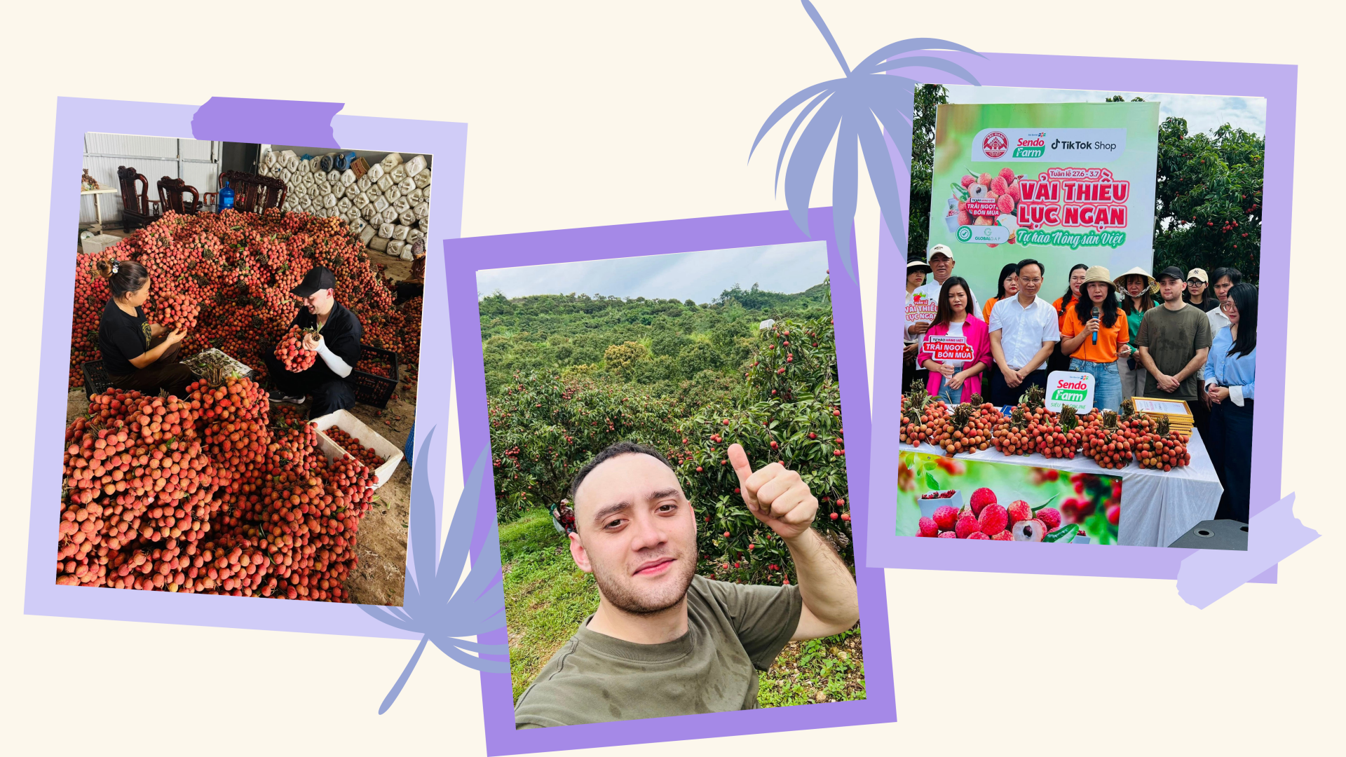 ຜູ້ບ່າວຊາວຕ່າງປະເທດ 3 ຄົນ ແມ່ນທູດພາສາຫວຽດນາມ