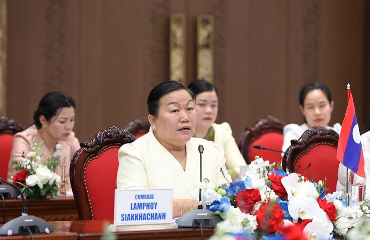 Phó Chủ tịch HĐND Thủ đô Vientiane (Lào) Lamphoy Siakkhachanh (Ảnh: Thịnh An).