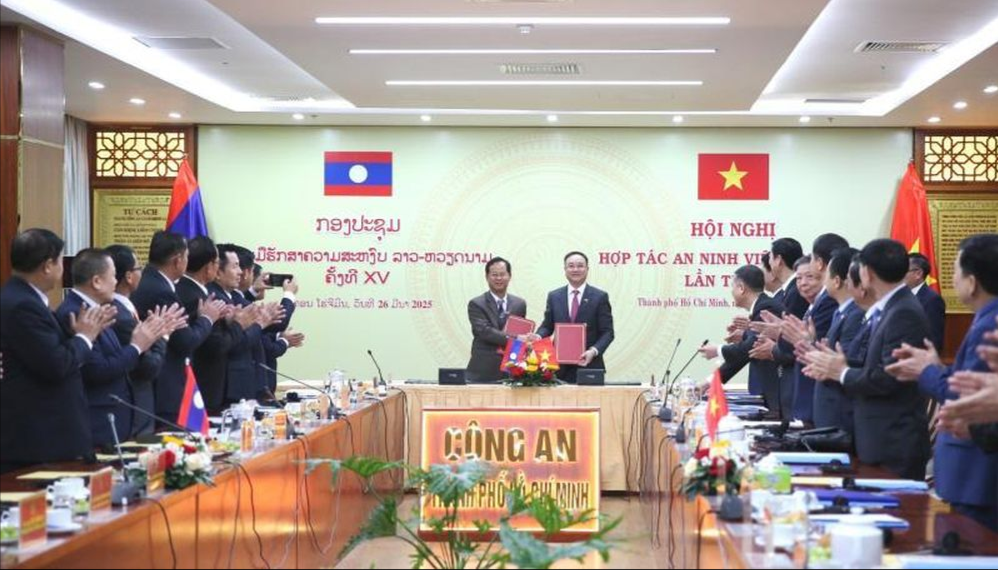 ກອງປະຊຸມຮ່ວມມືຮັກສາຄວາມໝັ້ນຄົງ ຫວຽດນາມ - ລາວ ຄັ້ງທີ XV