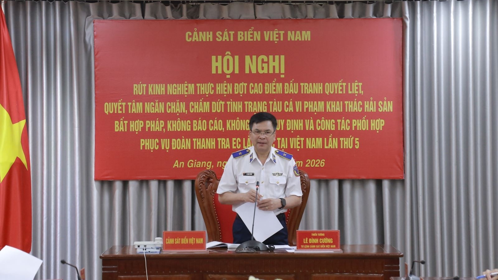 ປະຕິບັດໜ້າທີ່ຢ່າງເດັດຂາດເພື່ອຕ້ານການຫາປາ IUU