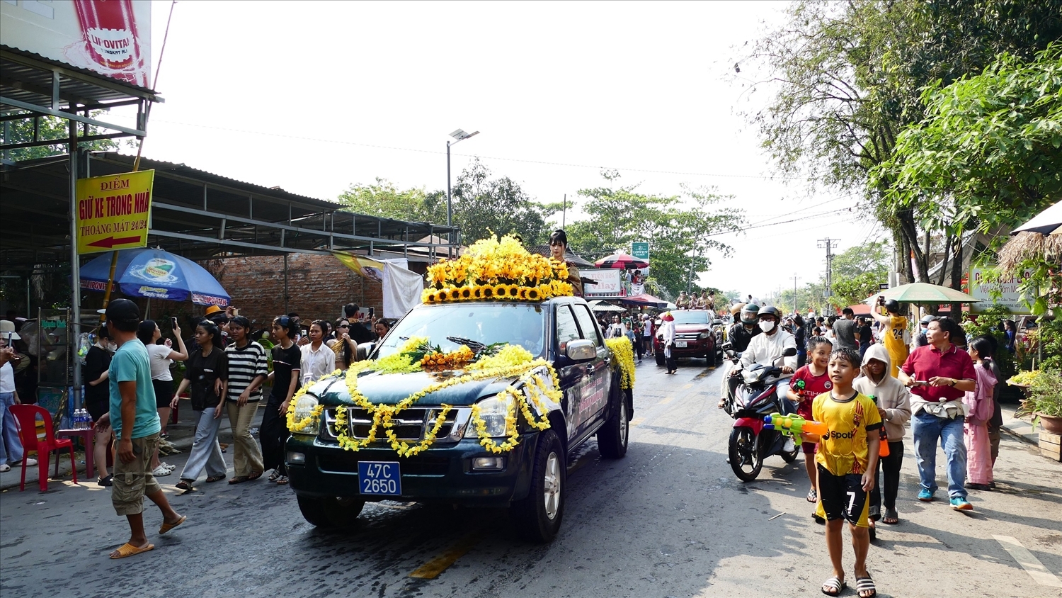 ຄວາມງົດງາມຂອງພິທີແຫ່ ນາງສັງຂານ ໃນບຸນປີໃໝ່ຂອງຊາວລາວ