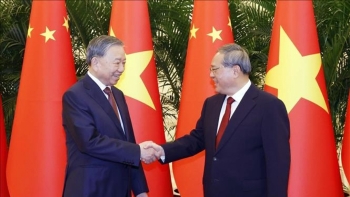 ທ່ານເລຂາທິການໃຫຍ່, ປະທານປະເທດ ໂຕເລິມ ພົບປະກັບບັນດາການນຳ ຈີນ