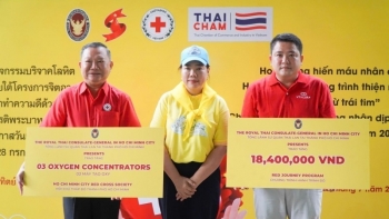 ການບໍລິຈາກເລືອດເຊື່ອມຕໍ່ຂົວແຫ່ງການແບ່ງປັນລະຫວ່າງ ຫວຽດນາມ ແລະ ໄທ