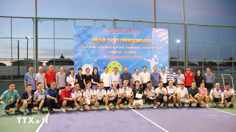 ຟົດຟື້ນລາງວັນ Pickleball ເພື່ອສະເຫຼີມສະຫຼອງ 80 ປີແຫ່ງວັນຊາດຫວຽດນາມ