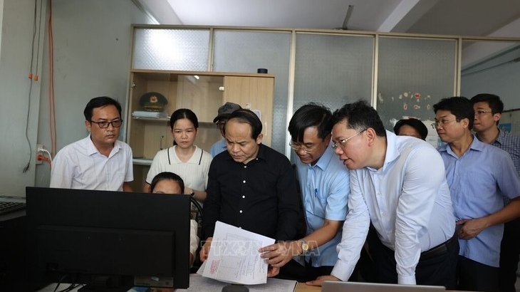 ກວດຄຶືນ, ກວດກາວຽກງານຕ້ານການຫາປາ IUU ຢູ່ນະຄອນໂຮ່ຈີມິງ.