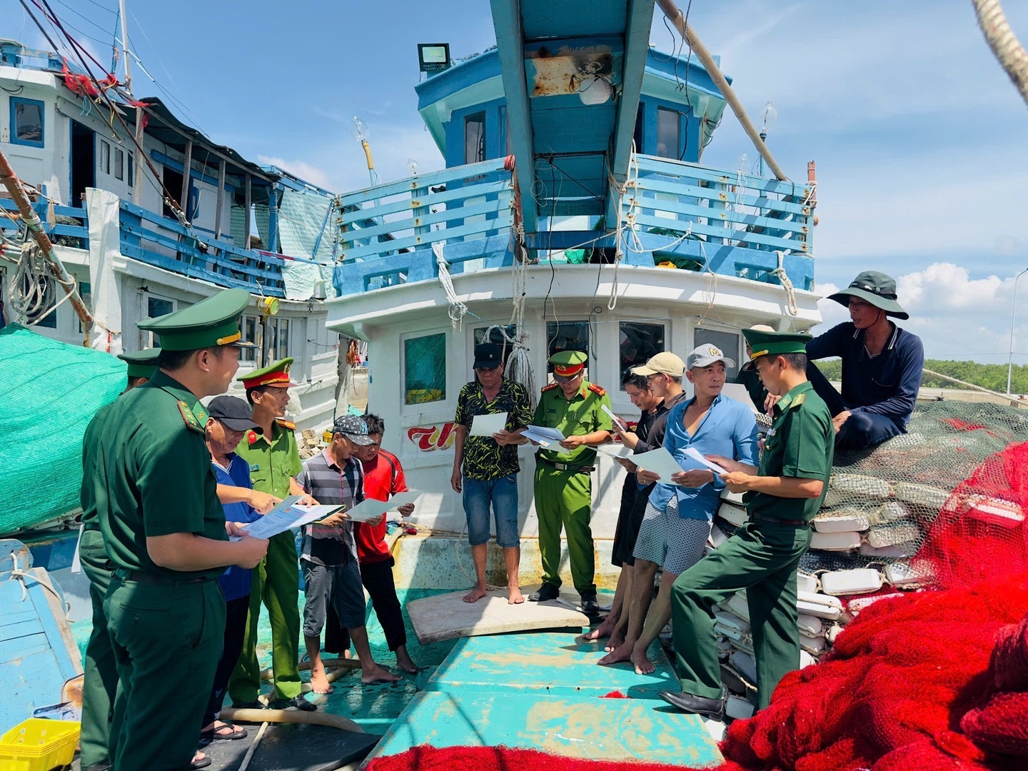 ແຂວງຫວິງລອງ ກວດກາຄືນເຮືອຫາປາ 100% ແລະ ເຂັ້ມງວດການຄວບຄຸມການຫາປາ IUU