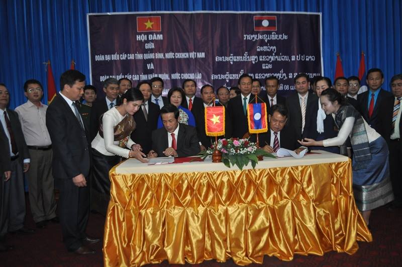 ຄໍາມ່ວນ-ກວາງບິ່ງຮັດແໜ້ນສາຍພົວພັນສອງຝ່າຍ
