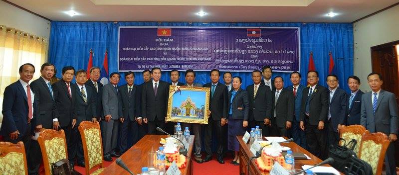 ຄຳມ່ວນ - ຕຽນຢາງ ສືບຕໍ່ຮັດແໜ້ນສາຍພົວພັນ.