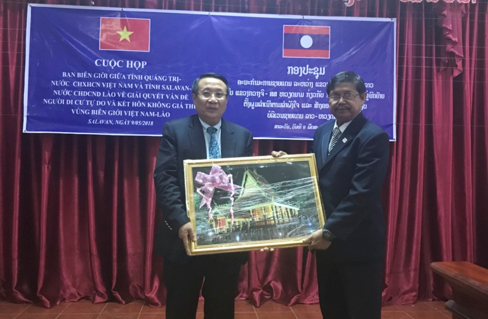 ເພີ່ມທະວີການສົ່ງເສີມການລົງທຶນ, ການຄຸ້ມຄອງການ​ຄ້າຊາຍແດນ ລະຫວ່າງ ແຂວງ ກວ້າງຈິ - ແຂວງ ສາລະວັນ