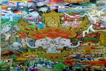 ຜົນງານຮູບແຕ້ມເຍົາວະຊົນລາວມີລຸ້ນລາງວັນລະດັບໂລກ