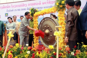 ອັດຕະປື ເປີດໂຄງການກໍ່ສ້າງ ອະນຸສາວະລີ ບັນພະບູລຸດລາວ