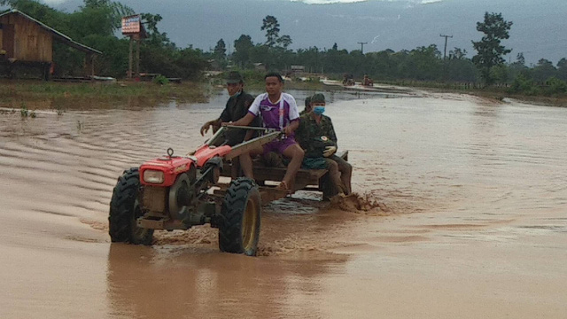 ສົດຈາກ ລາວ : ຄະນະຊ່ວຍເຫຼືອກູ້ໄພ ເຂົ້າມາຢ່າງບໍ່ຂາດສາຍ