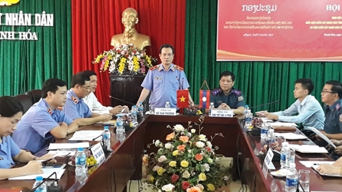 ອົງການໄອຍະການປະຊາຊົນແຂວງແທັງຮ໊ວາ ຊຸກຍູ້ການຮ່ວມມືກັບ ອົງການໄອຍະການປະຊາຊົນແຂວງຫົວພັນ