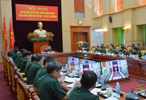 ຜັນຂະຫຍາຍວຽກງານການກະກຽມ ແລກປ່ຽນ “ຊາຍແດນແຫ່ງມິດຕະພາບ” ຄັ້ງທີ 3