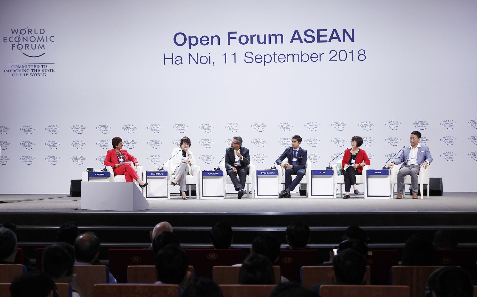 WEF-ASEAN 2018: ເວທີປາໄສເປີດດ້ວຍຫົວຂໍ້: “ອາຊຽນ 4.0 ກາລະໂອກາດໃຫ້ໝົດທຸກຄົນ”