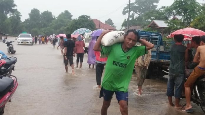 ຫຼາຍທ້ອງຖິ່ນແຂວງພາກໃຕ້ ຮັບຜົນກະທົບຈາກນ້ຳຖ້ວມ