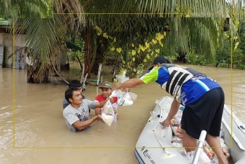 ສະພາບພາຍຸ ແລະ ນ້ຳຖ້ວມຢູ່ບັນດາແຂວງພາກໃຕ້ ແລະ ພາກກາງຂອງລາວ