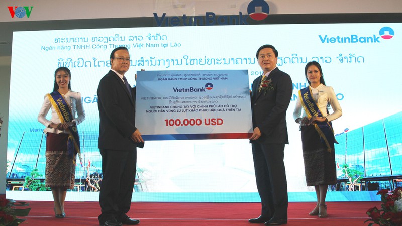 ທະນາຄານ Vietinbank ເລີ່ມເປີດສຳນັກງານໃຫຍ່ ຢູ່ລາວ