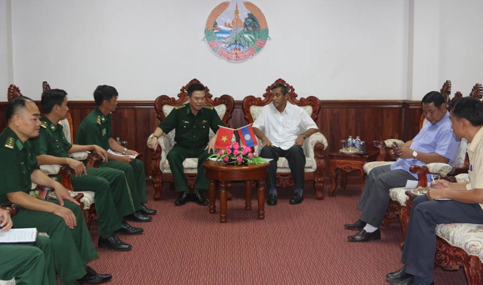 ເພີ່ມທະວີການຮ່ວມມືດ້ານຊາຍແດນ ລະຫວ່າງ ແຂວງເຊກອງ ແລະ ແຂວງ