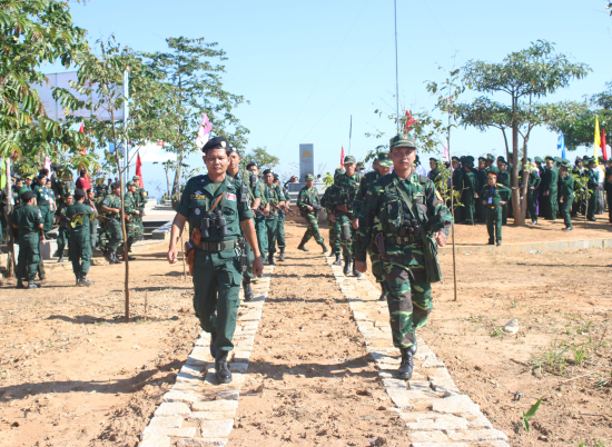 ຮ່ວມມືກັນປົກປັກຮັກສາຊາຍແດນ ແຫ່ງຊາດ